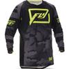 Mens Long Sleeve Mountain Bike Jersey Cycling Apparel Downhill Trail Riding Breathable Quick Dry
