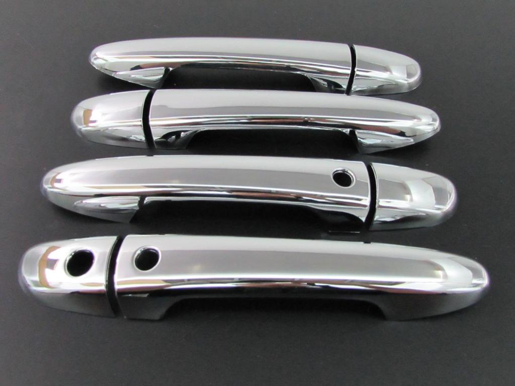 BRIGHTZ Chrome Door Handle Covers for Axela BL Key Compatible with BLE and Axela Sport 943 (Advanced Compatible) [DHC-NOBU-053] BL5FW, BLEAW, BLEFW,