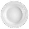 Retro Style Relief Pearl Straw Hat Bowl Household Ceramic Large Bowl Soup Bowl Salad Bowl Tableware Pasta Bowl Restaurant Plate