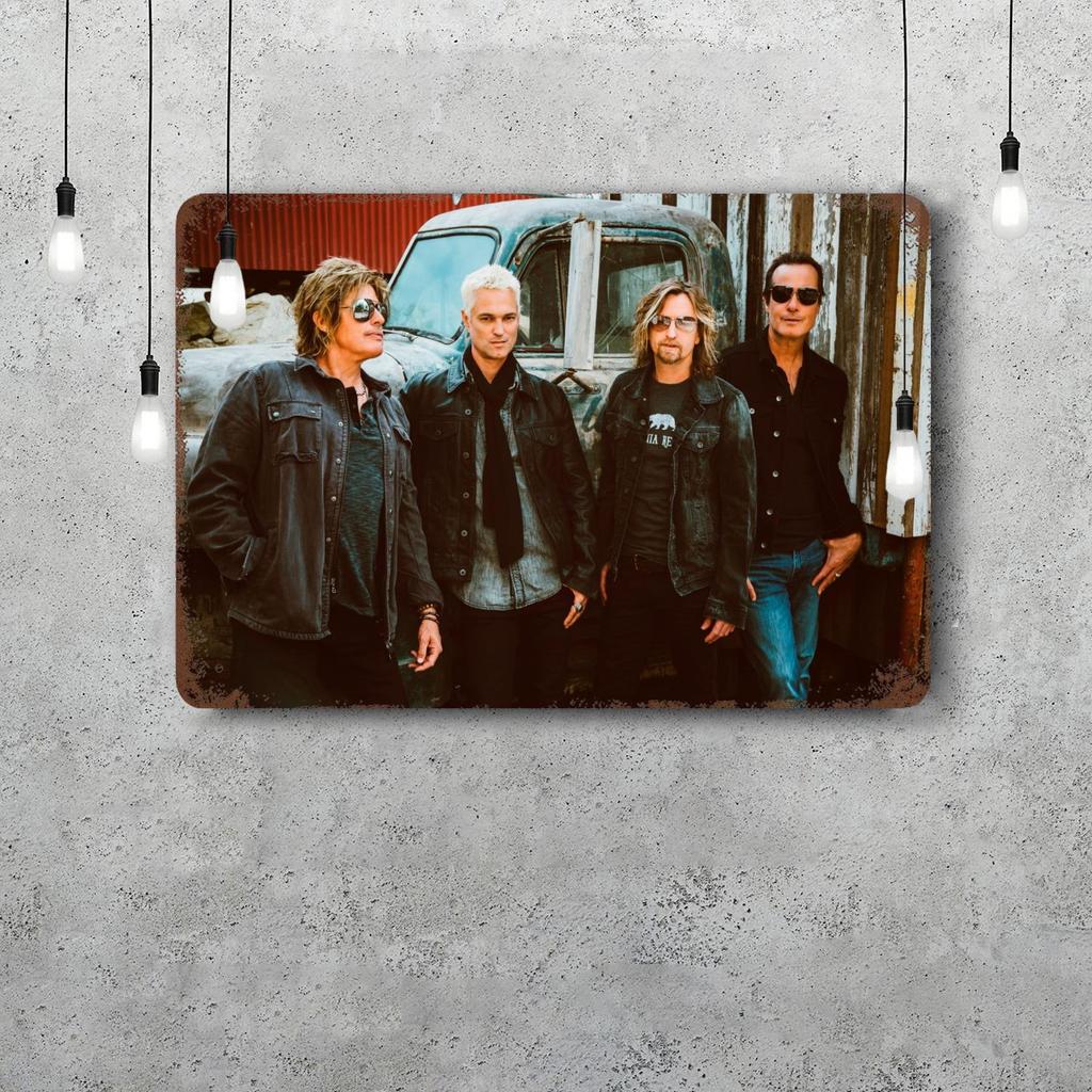 Stone Temple Pilots Band Retro Vintage Tin Sign Poster Decorative Plaque Metal Plate Wall Decor