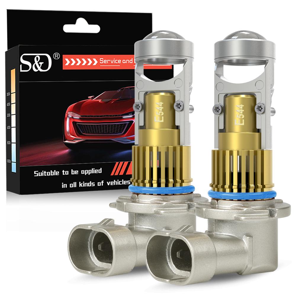 2 ks H7 Bi LED Projektor Žárovky do světlometů do auta Bezdrátové H4 LED H11 H8 9005 HB3 9006 HB4 Čočka 60000Lm 80W Plug&Play Mini Auto Lampa 6000K LHD Světlomet