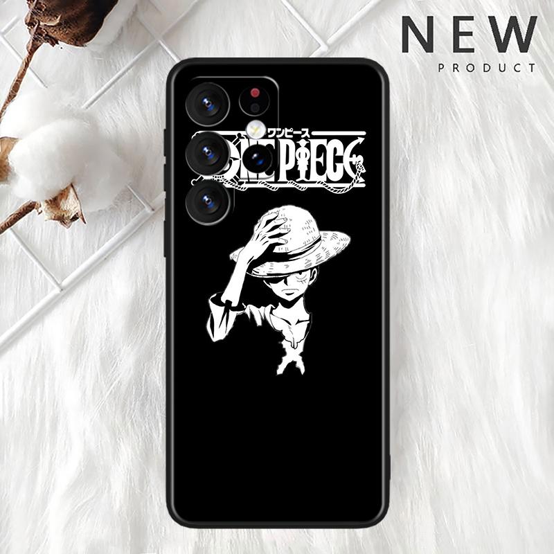 O-nes-hP-ieces Retro Art For Samsung M62 M52 M33 M32 M31 M30 M23 M22 M21 Note 20 10 9 8 Ultra Plus Lite Black Phone Case