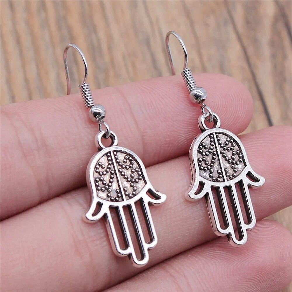 

Серьги-амулеты в виде глаз, автомобильные аксессуары, популярные ювелирные изделия для мужчин, размер колосков 18X19 мм A19-1pair-14x13mm