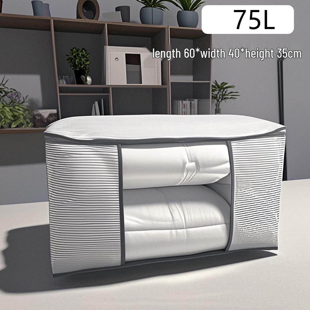 120g Große Kleiderschrank-Organizer-Tasche: Staubdichter Aufbewahrungskorb mit hoher Kapazität für Umzüge und den Haushalt