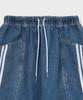 SLOW RECORD HOUSE Side Track Denim Pants_Medium Blue