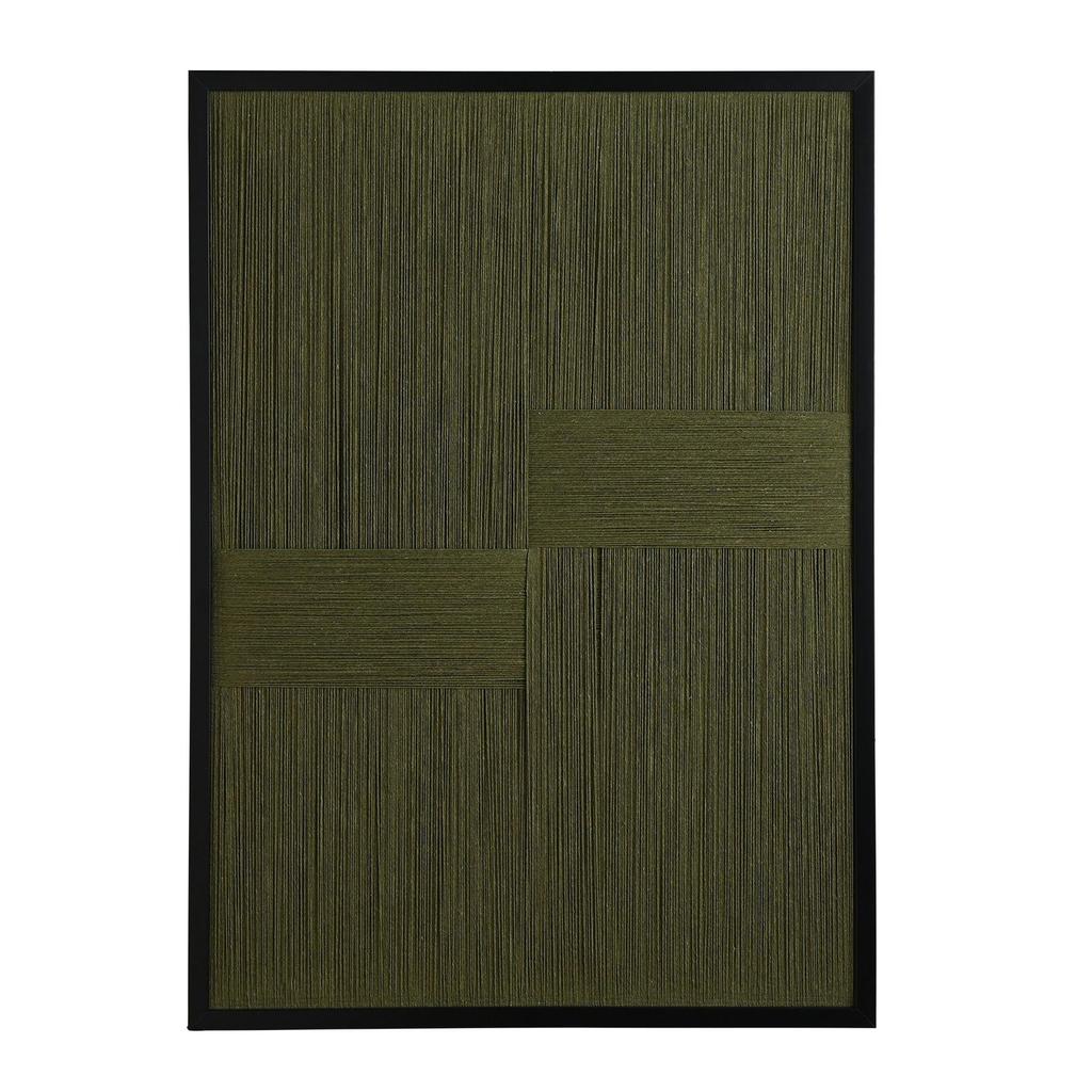 Hestia Set Of 2 Thread Wall Art Pictures 50cm x 70cm x 2.8cm