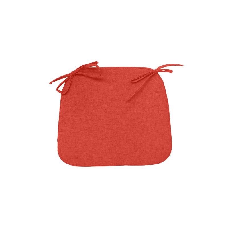 Dining Chair Cushion Pad with Ties Anti Slip Indoor Seat Cushion 50D-Shaped Thicken Office Kitchen Garden Computer Chair Cushion