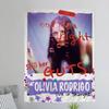 Singer OOlivia RRodrigo Tapestry Floor Mat NonSlip Laundry Room Mat Laundry Decor Balcony Child Living Room Household Carpets