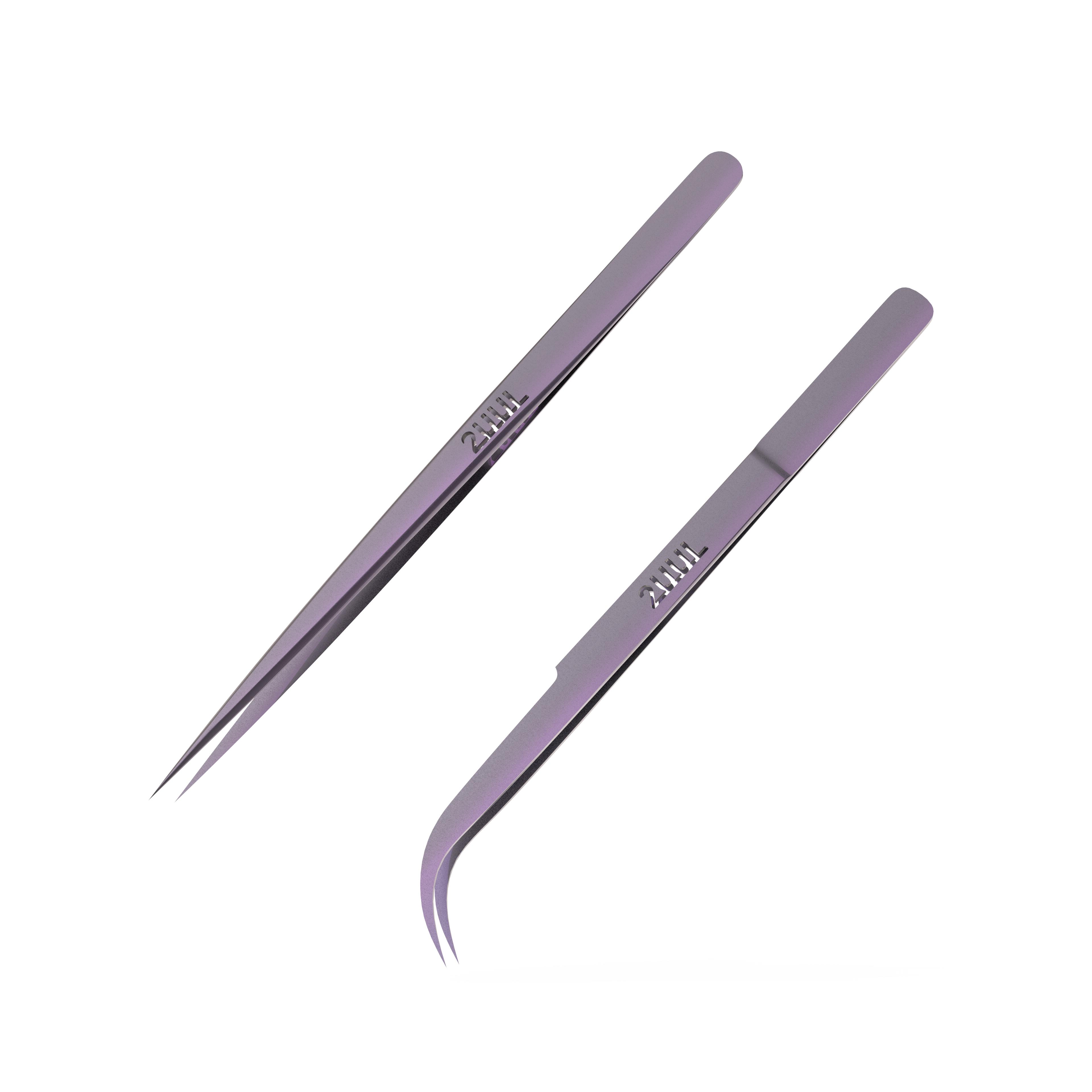 

2UUL Purple Titanium Ultra-Light Tweezers/professioanl for mobile repair/CPU repair Tweezers льняной