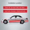 Clear Transparent Car Protective Film Car Sticker Anti-Collision Strips Protection Sticker
