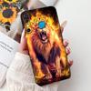 For Infinix Hot 8 Phone Case Hot 8 Lite Hot8 X650 X650C X650B X650D Elegant Floral Cat Pattern Black Silicone Soft TPU Cases
