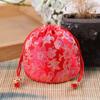 Jewelry Packing Bag Embroidery Flower Drawstring Bag Floral Festive Sugar Bag  Festival