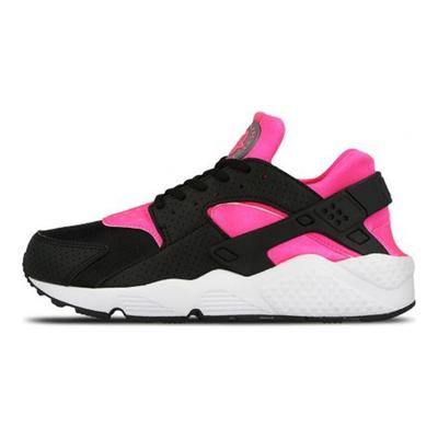 Tênis Feminino Air Huarache Run Rosa Preto Rosa-Choque-Branco 634835-604