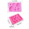 Rose Petal Flowers Leaf Silicone Mold DIY Cake Baking Decoration Fudge Pudding Chocolate Mold Flowers Jewelry Baking Supplies