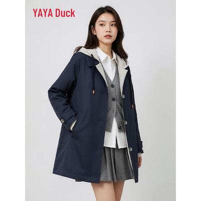 Women's Hooded Down Jacket Windbreaker