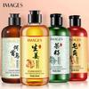 BILDER Ingwer-Shampoo, sanft, feuchtigkeitsspendend, feuchtigkeitsspendend, erfrischend, geschmeidig und nährend, Polygonum Multiflorum