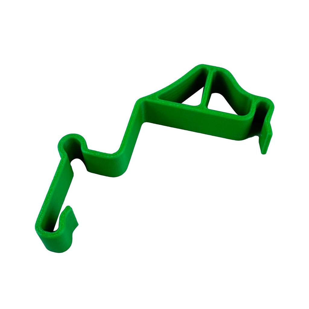 Ventilation Clip for Lidded Trash Cans