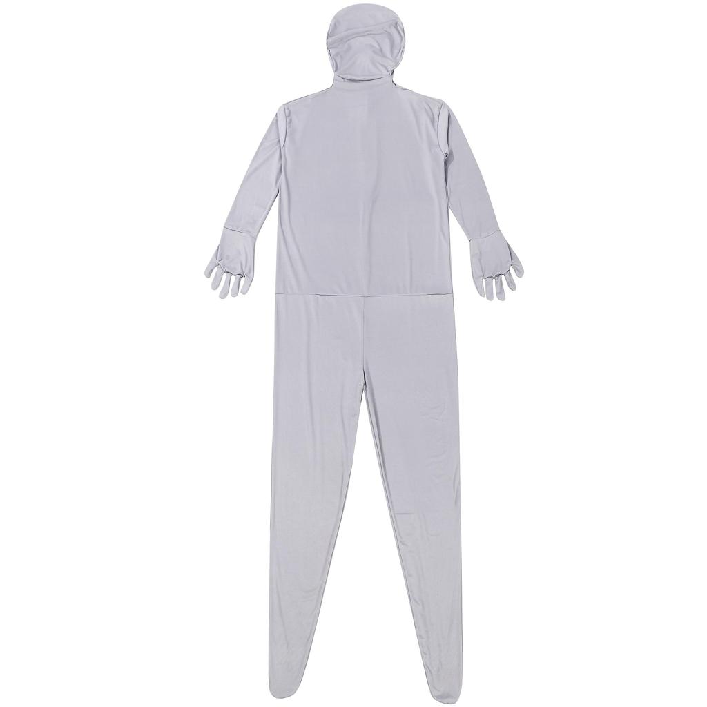 Cosplayholic Full Body Zentai 23 Sizes Perfect for Halloween and School Suit, Colors, Unisex, 130-190cm, Festivals! (Gray, L)