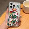 Applicable to Apple 15 mobile phone case iPhone13promax snowflake 14 silicone 12 cute 11 protective case 16plus