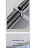 Retractable Stainless Steel Clothesline & Shower Curtain Rod Combo for Balcony and Bathroom
