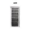 Natural Soft Self-Grafting Single-Cluster Segmented False Eyelashes Diy Eyelashes