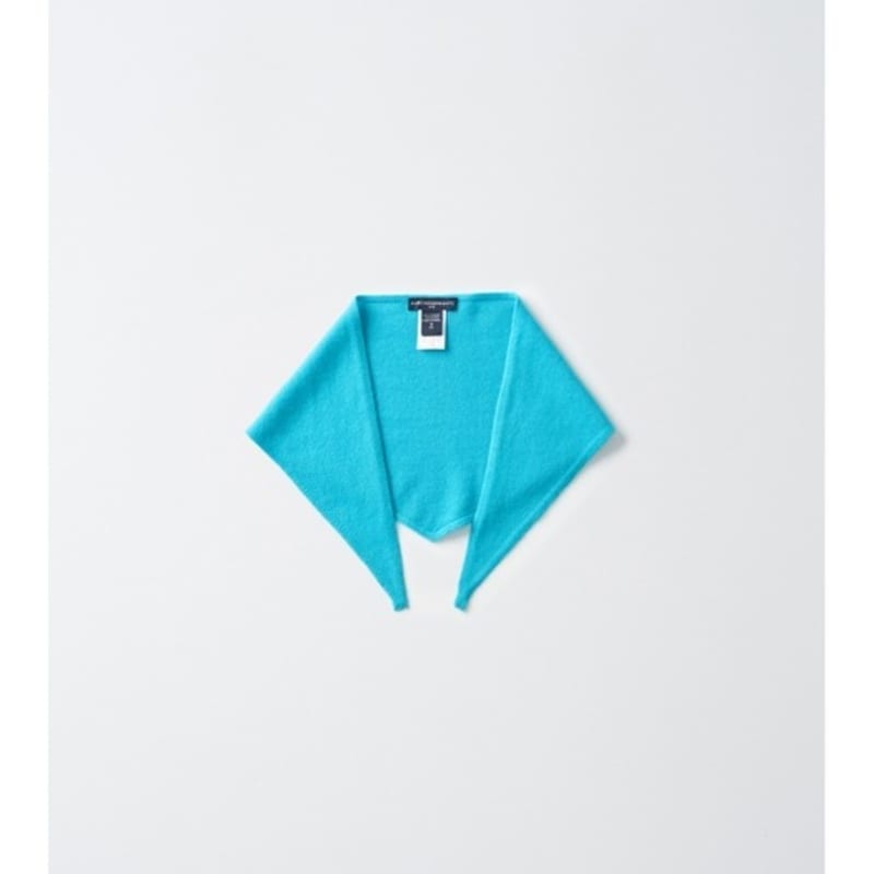 Pure Cashmere NYC TRIANGLE SCARF_French Blue