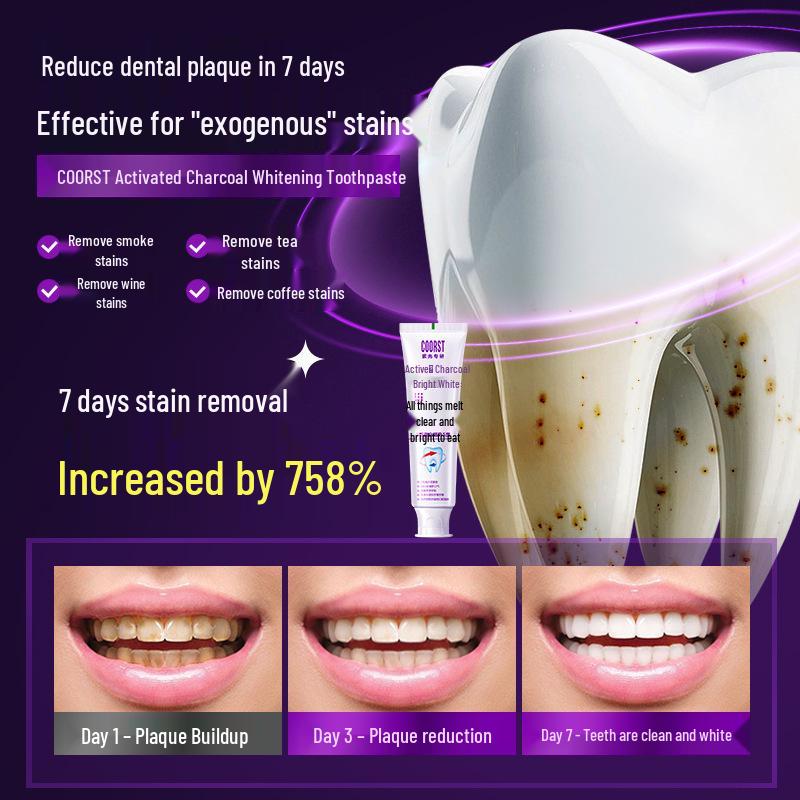 

Ziguang Antibacterial Peptide Toothpaste: Multi-effect Bio-dissolving Tartar & Gum Care.