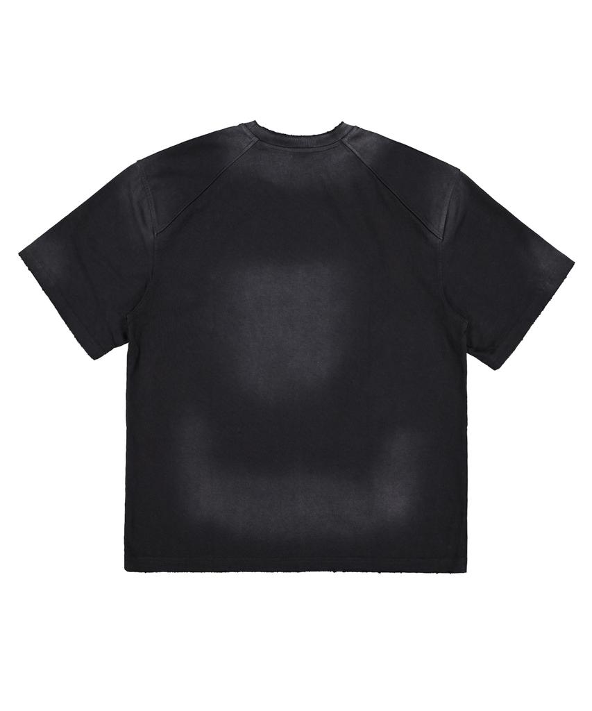 Poseusenseutibeu Darkness Scissors T-Shirt (Bk/Gr)