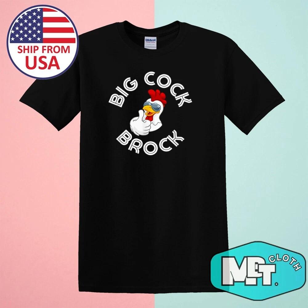 Big Cock Brock Men s Black Size S-5XL M