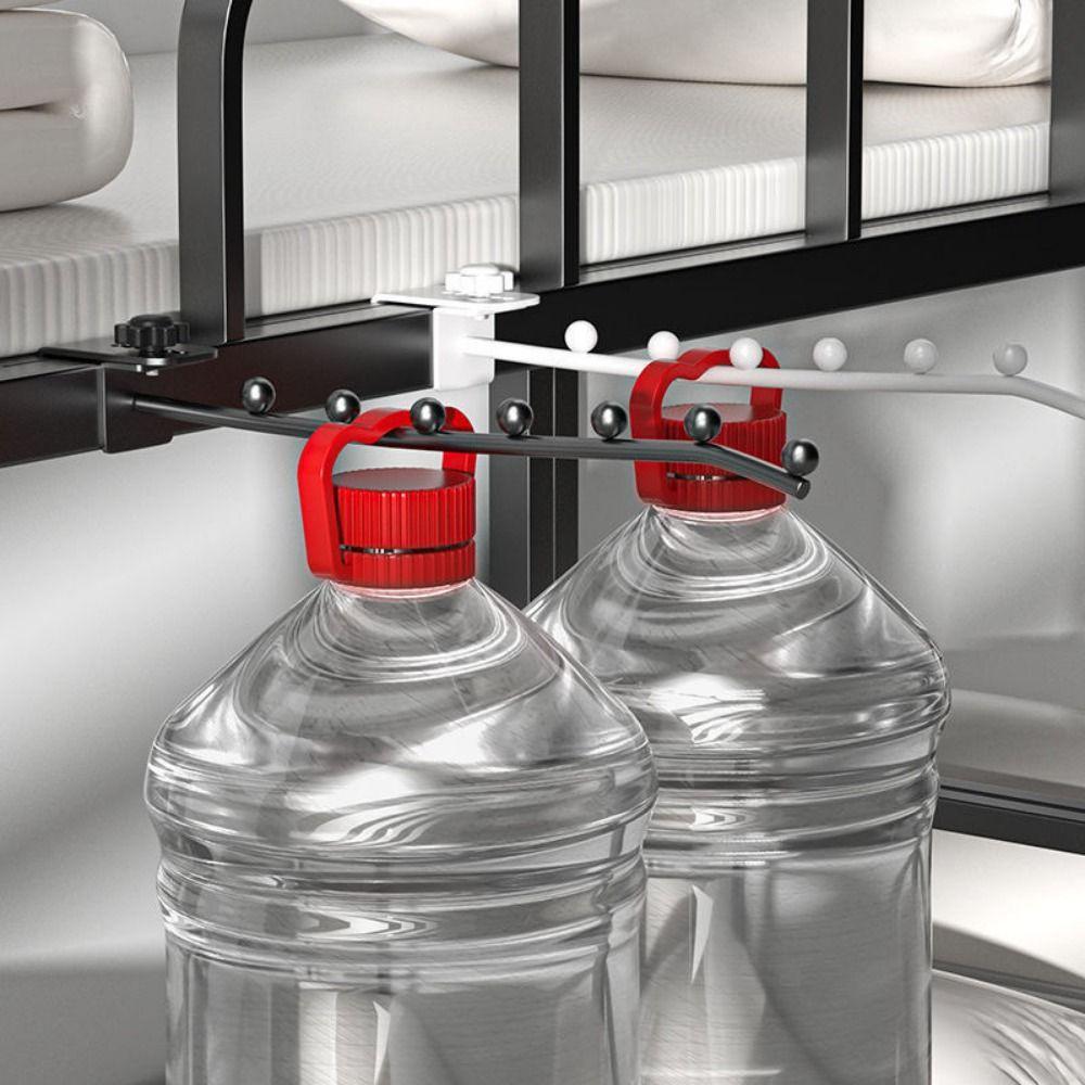 Iron Clothes Drying Rack Adjustable Clothes Storage Hangers Wall Mount Clothes Hanger  for Home