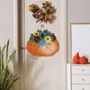 With Rope Wooden Pumpkin Door Plate Reusable Halloween Hanging Ornaments  Layout Decor