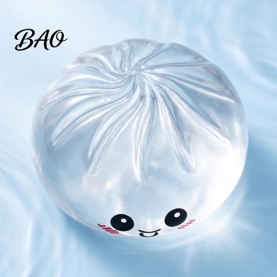 Anxiety Relief Squeeze Toys DIY Dumpling Toy Skin, Fillable Empty Ball Skin with Bun Shape Stress Stopper, Simulated Making Supplies Elastic