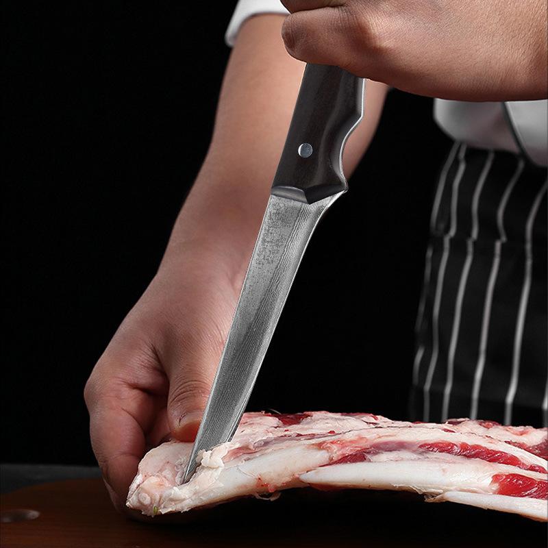 67 Layer Damascus Steel Kitchen Knives Boning Slicing Chef Knife Meat Cleaver Full Tang Wood Handle Sushi Knife Cooking Tools