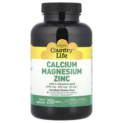 Calcio Magnesio Zinc, 250 Comprimidos