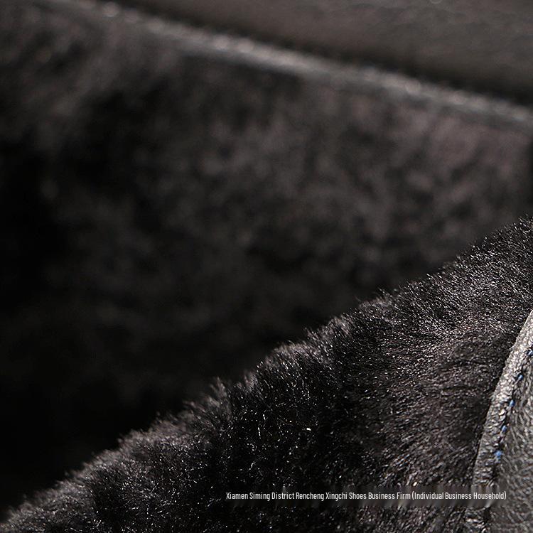 Pánské kožené Chelsea boty bez tkaniček - Kotníkové, Britský styl, s vnitřním zvýšením výšky a teplem Martinových bot.