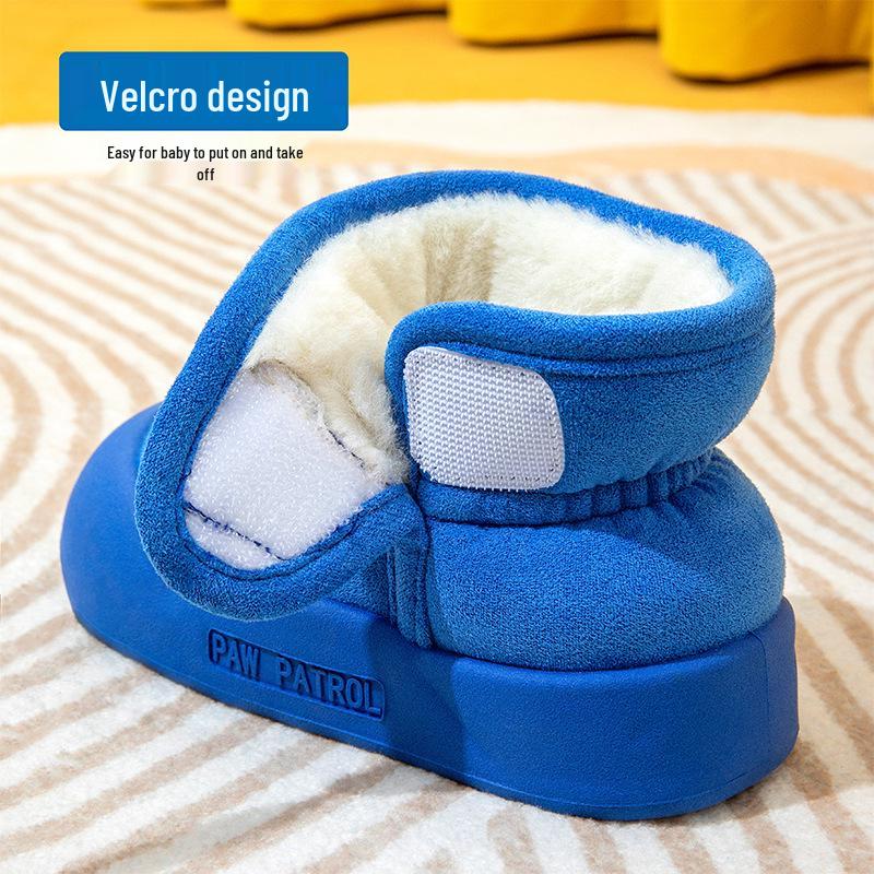 Paw Patrol Kids' Non-Slip Winter Snow Boots - Warm Cotton for Girls