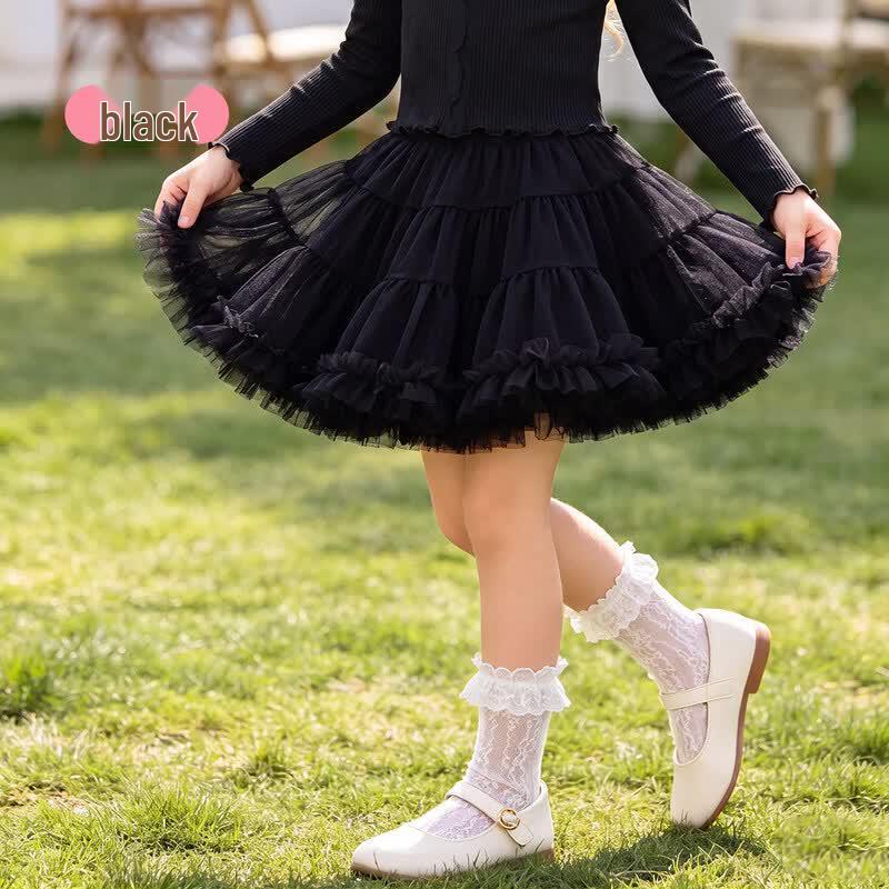 Aiwugo Girls' Sweet Tutu Dance Skirt