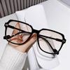 Women Men Square Sun Glasses Classic Style Polygon Sunglasses Female Black Classic Stylish Ladies Oculos De Sol Powder Blusher Eyeglass