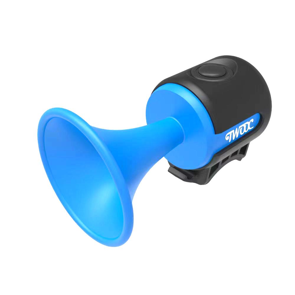 TWOOC elektrische fietsbel 120dB mini-fietshoorn op batterijen waterdicht voor MTB-mountainbike