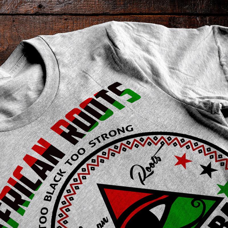 Black History T-Shirt Amunra Kemet Panafrican melanin Roots African Pride tee