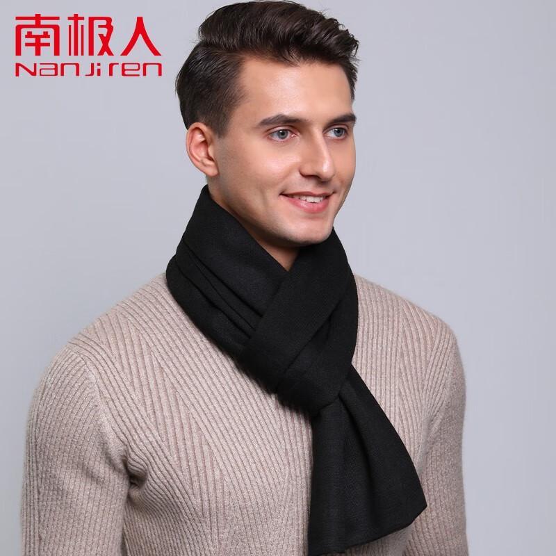 Nanjiren Herren Verdickter Warmer Winterschal mit Geschenkbox