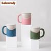 450ml Mountain And Sea Painting Scroll Coffee Mug Milk Cup Afternoon Tea Mug Household Coffee Milk Pot Personal Office Water Cup