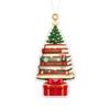 Kerst 2D Vlak Acryl Hangend Ornament voor Feestelijke Decoratie