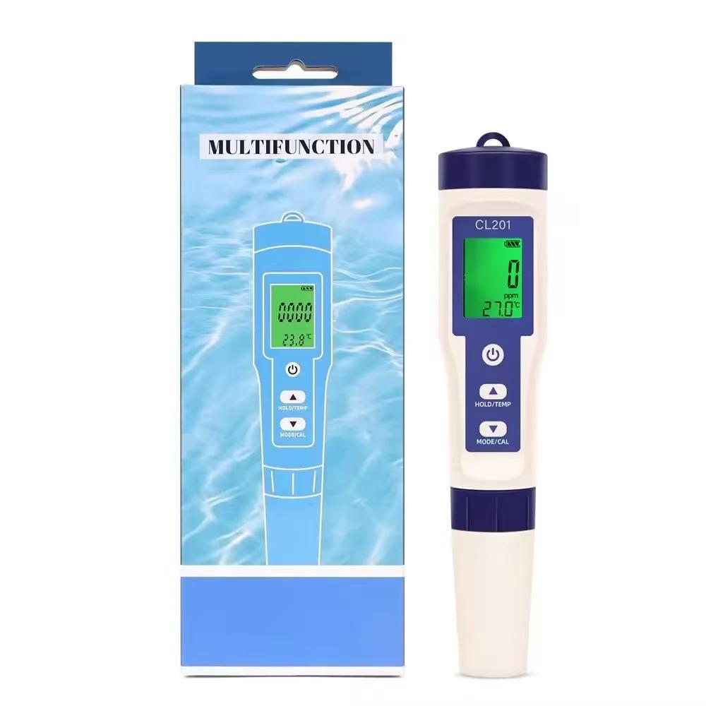TDS and pH Water Quality Test Pen for Household Use: High Precision EC Conductivity Measurement Instrument