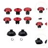 6 Peças Capas de Pegada para Polegar Substitui Controles de Joystick Coberturas de Proteção de Liga de Alumínio Anti