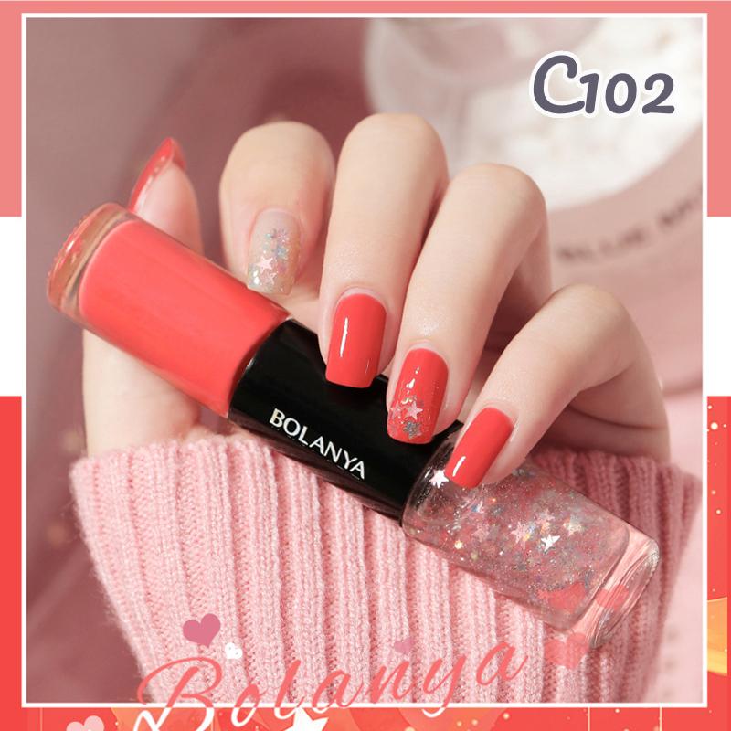 Nagellack, schnell trocknend, eine Flasche mit zwei Farben, semipermanenter Vernis-Nagelkunst-Nagel-Maniküre-Lack