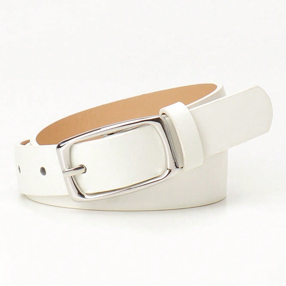 New Simple and High-end Women's Belt Fashion Trend Versatile Pin Buckle Jeans Belt Belt Women