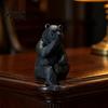 Creative Gifts for Animal Lovers 3D Print Bear Figurine Statue Matte Resin Relief Sculpture Nordic Office Desk Aesthetic Decorations Minimalist
