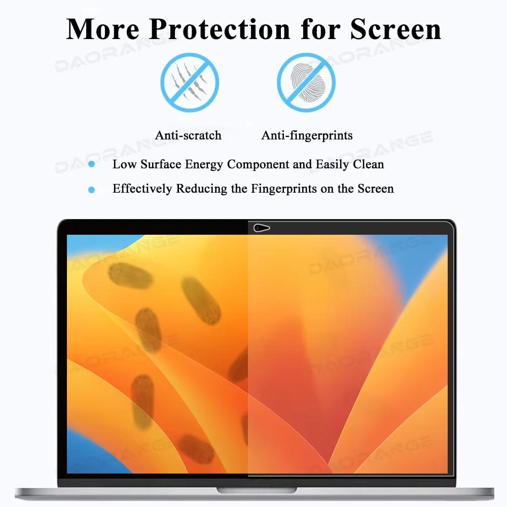 Screen Protector for MacBook HD Soft Film for Air 13 inch M1 M2 Pro 11 13 14 15 16 inch Touch Bar Max Cover Guard Accessories 4