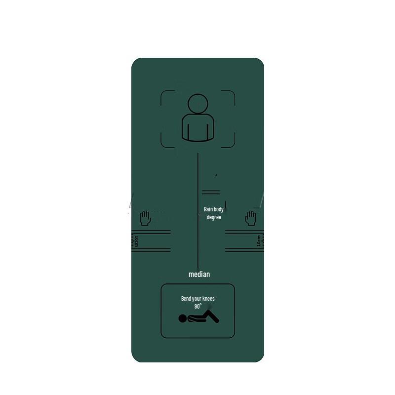 Jingrui Zhian TPE Non-slip Sit-up & Fitness Training Mat